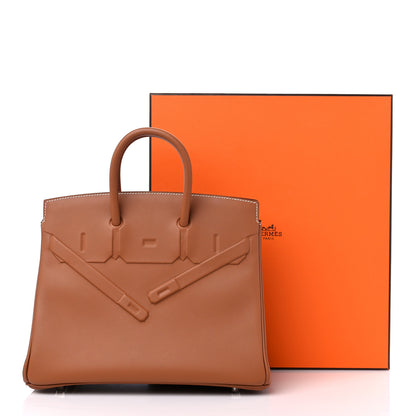 Hermes Swift Birkin Shadow 25 Gold 11 of 11