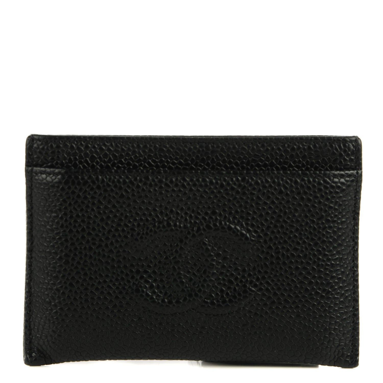 Chanel Caviar Timeless CC Card Holder Black 1 of 8