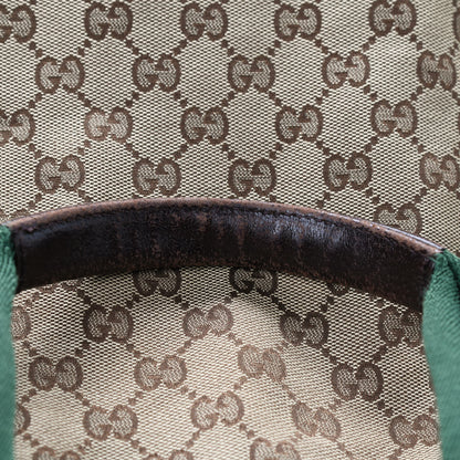 Gucci GG Monogram Large Web Handle Bucket Tote 15 of 17