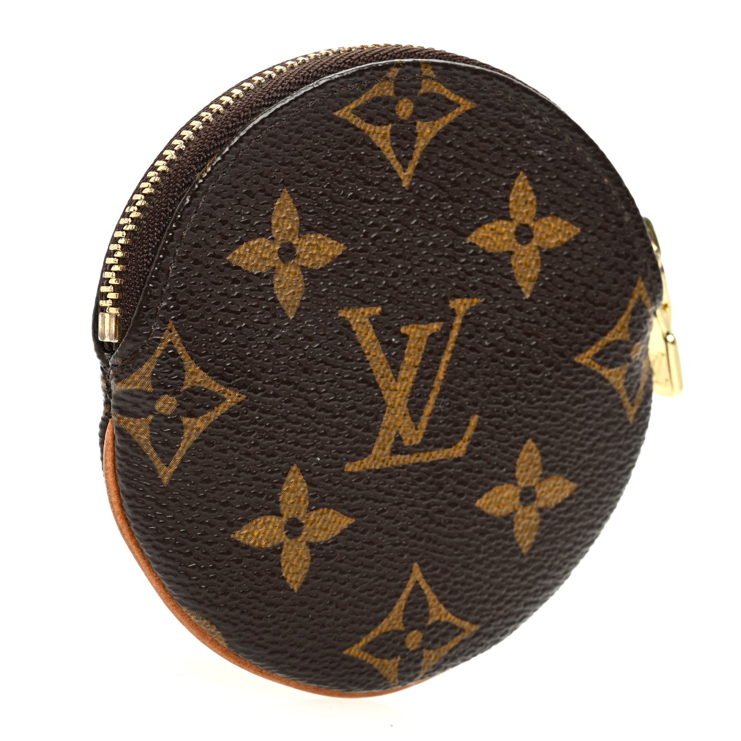 Monogram Round Coin Purse