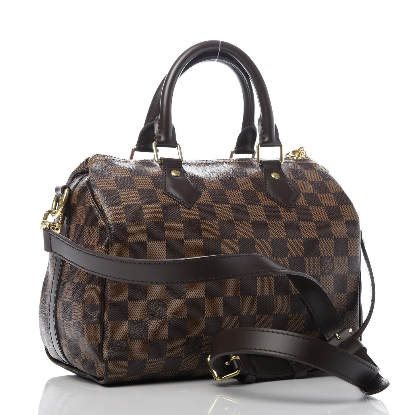Damier Ebene Speedy Bandouliere 25