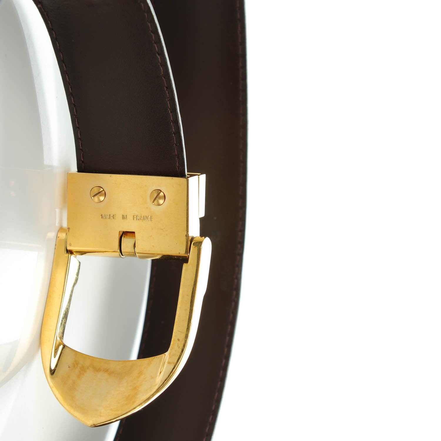 Louis Vuitton Epi Classique Belt 100 40 Moka 7 of 7