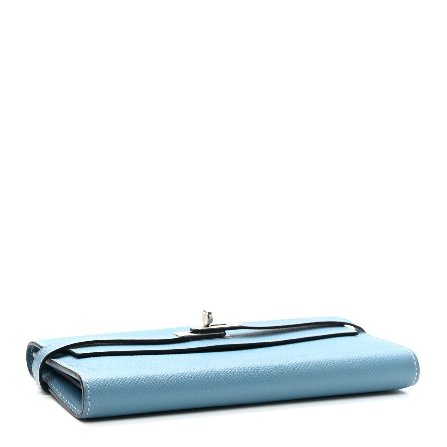 Epsom Kelly Longue Wallet Blue Jean