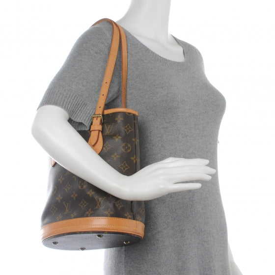 Monogram Petit Bucket 23