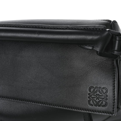 Loewe Satin Calfskin Puzzle Bag Black 8 of 10
