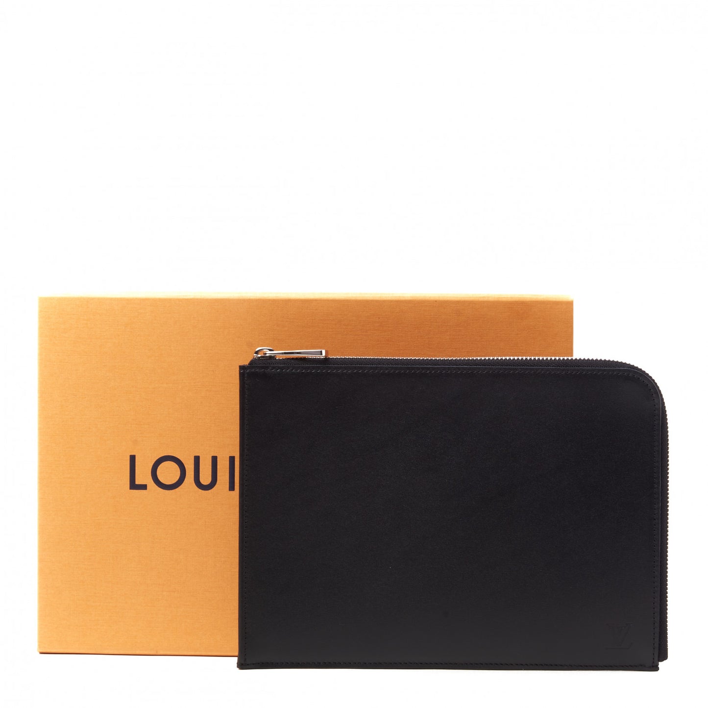 Calfskin Souple Pochette Jour PM Black