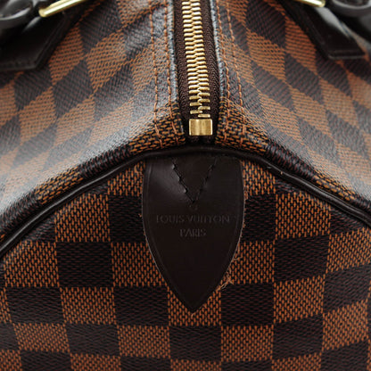 Louis Vuitton Damier Ebene Speedy 30 5 of 8