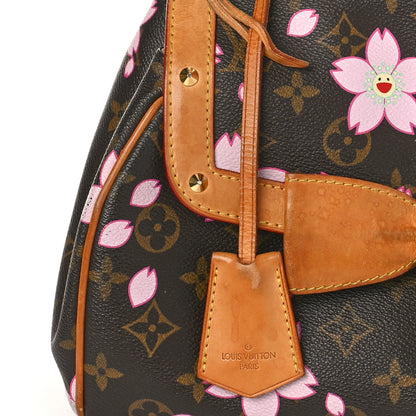 Louis Vuitton Monogram Cherry Blossom Sac Retro Bag Brown 6 of 17
