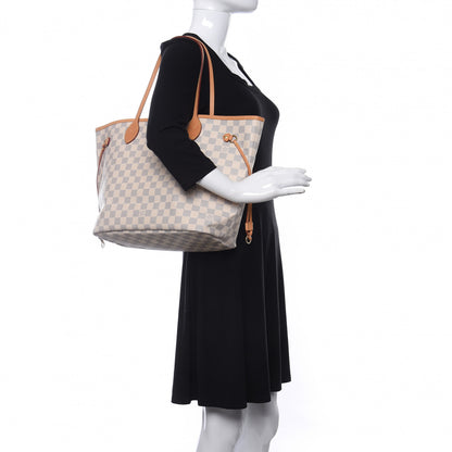 Louis Vuitton Damier Azur Neo Neverfull MM 2 of 10