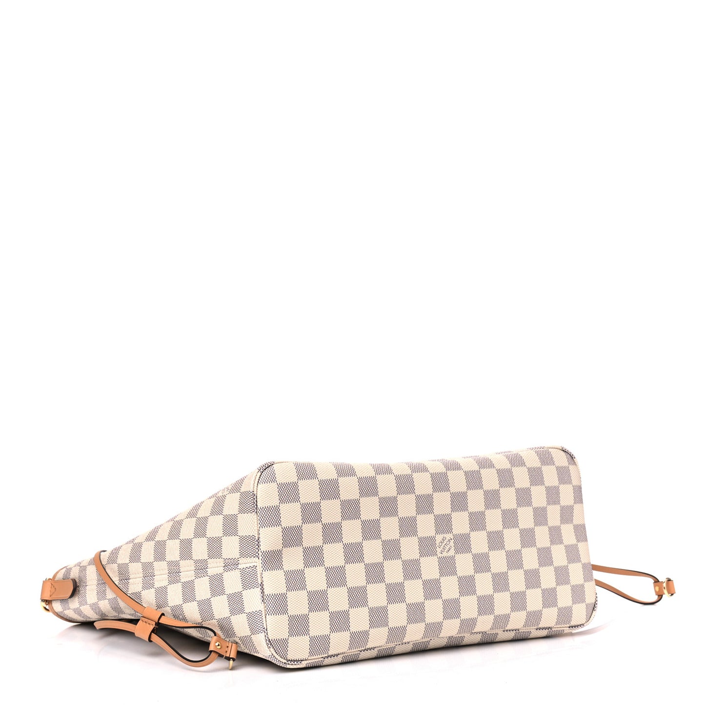 Damier Azur Braided Neverfull MM Pink