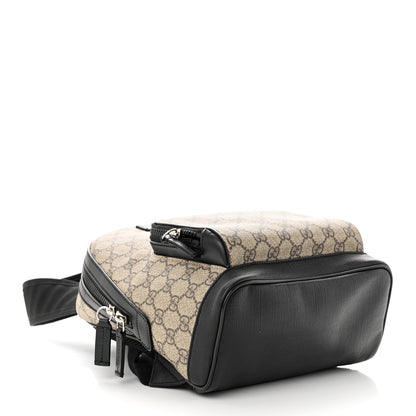 Gucci GG Supreme Monogram Small Eden Day Backpack Black 4 of 11