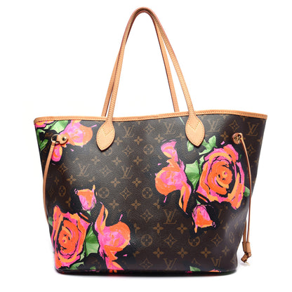 Louis Vuitton Monogram Roses Neverfull MM 1 of 11
