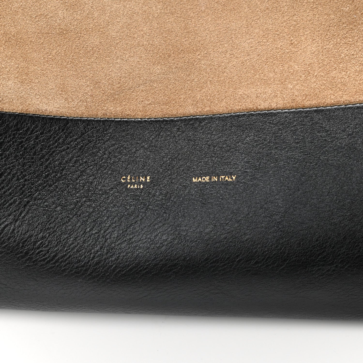 Celine Calfskin Suede All Soft Shoulder Bag Ocean Blue 7 of 16