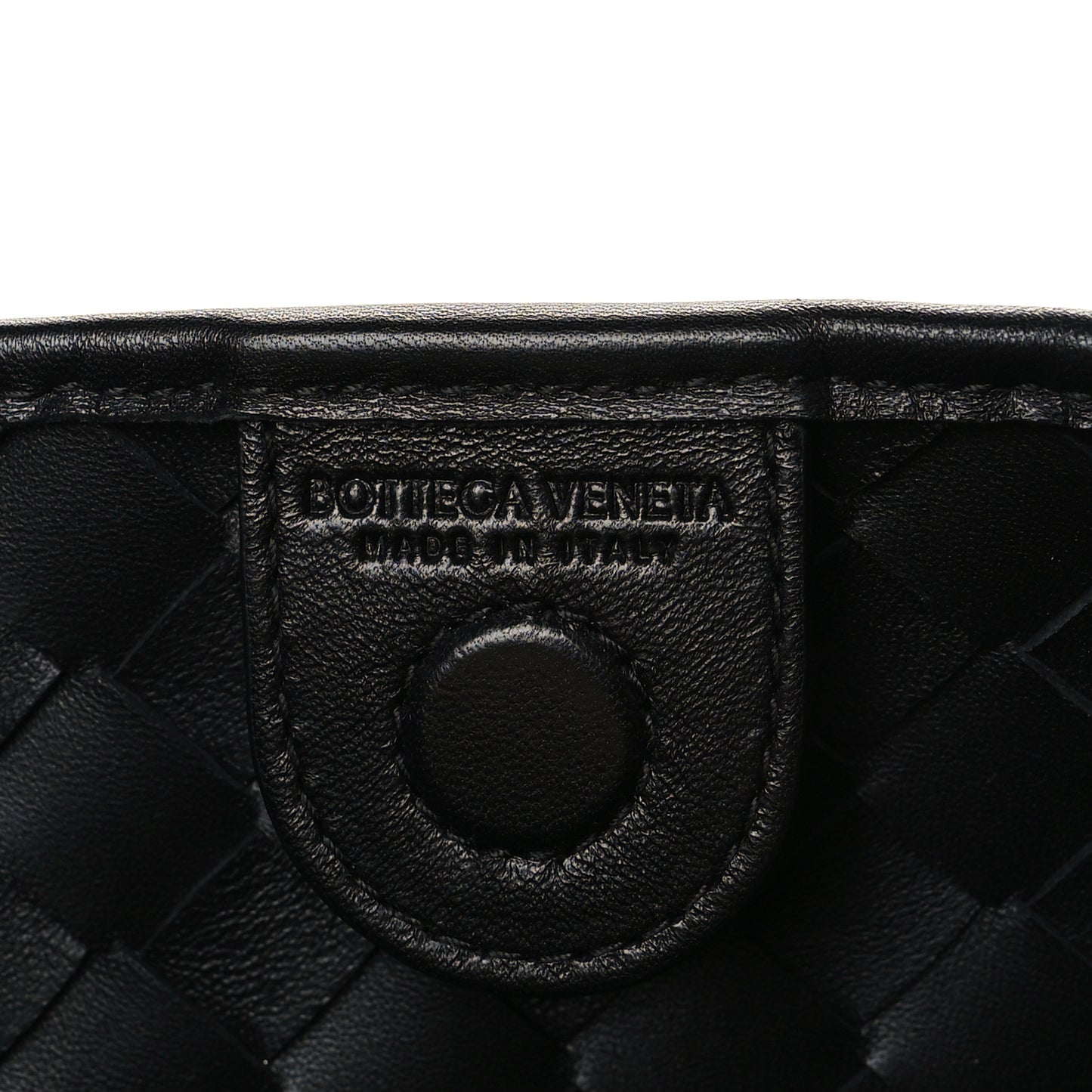 Nappa Intrecciato Sardine Bag Black