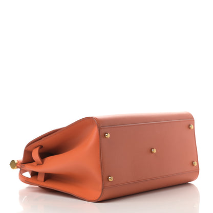 Dolce & Gabbana Vitello Morbido Large Sicily 58 Bag Orange 4 of 17