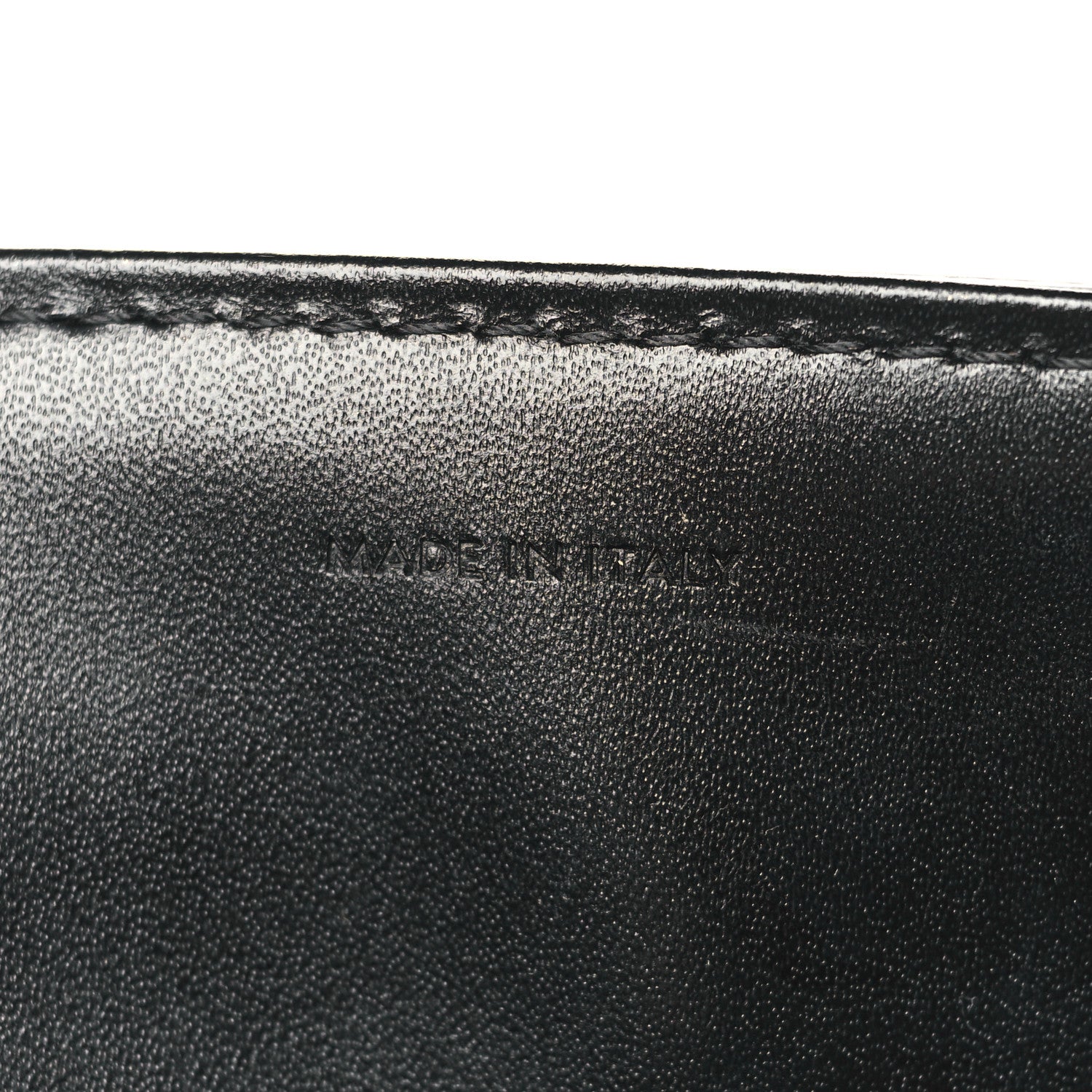 Celine Satinated Calfskin Small 16 Top Handle Bag Black 7 of 10