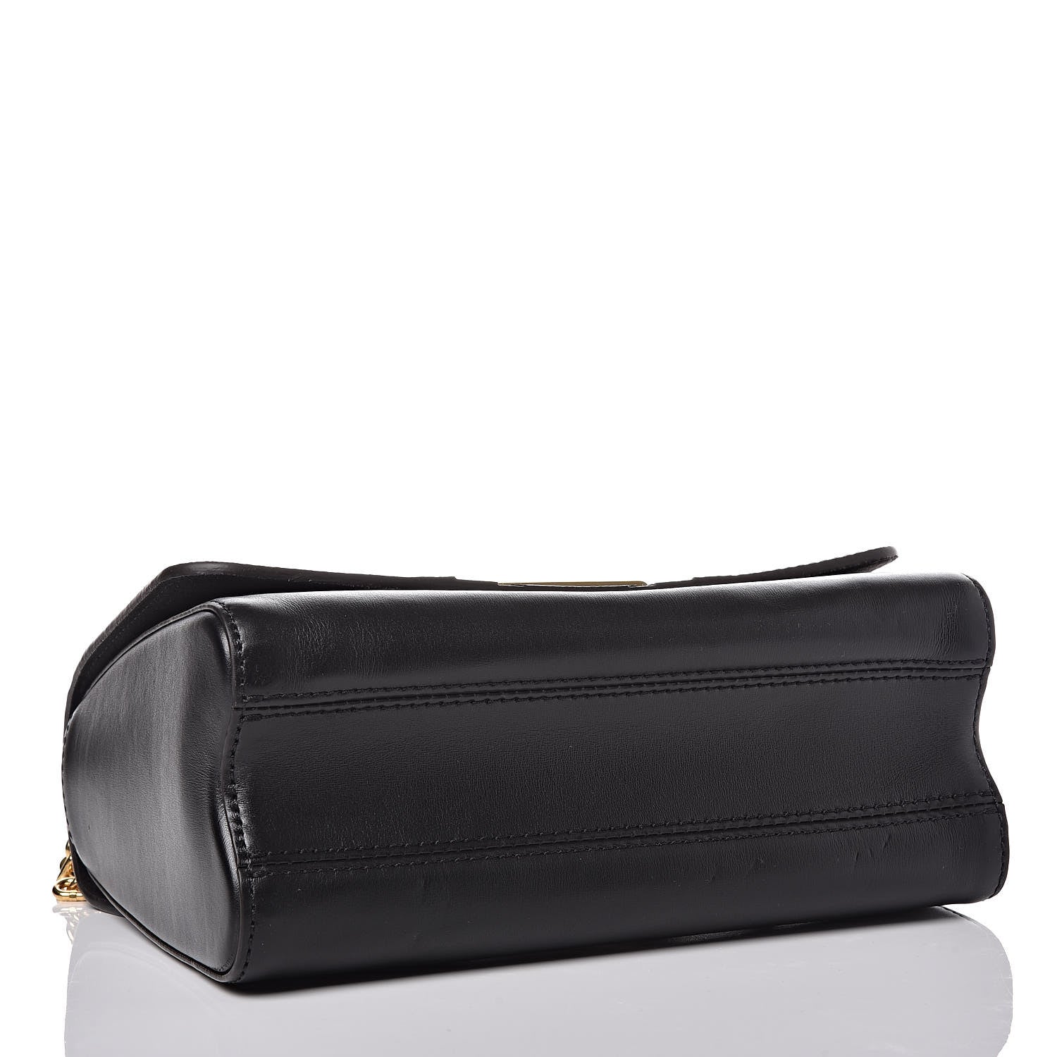 Louis Vuitton Veau Satin Monogram Twist Shoulder Bag MM Black 4 of 12