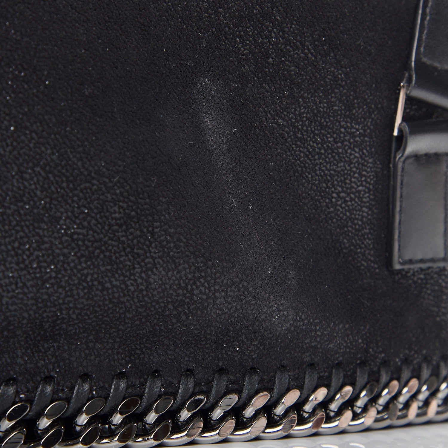 Stella McCartney Shaggy Deer Falabella Backpack Black 9 of 9