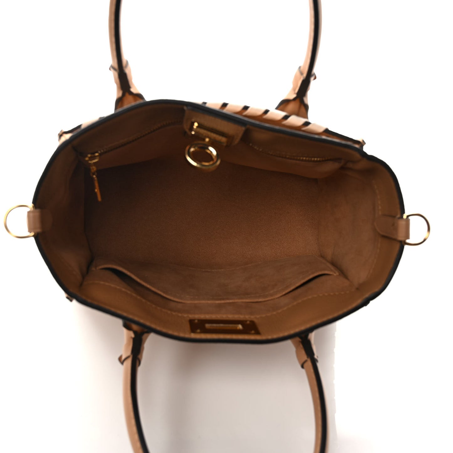 Calfskin Mahina Braided On My Side PM Arizona Brown