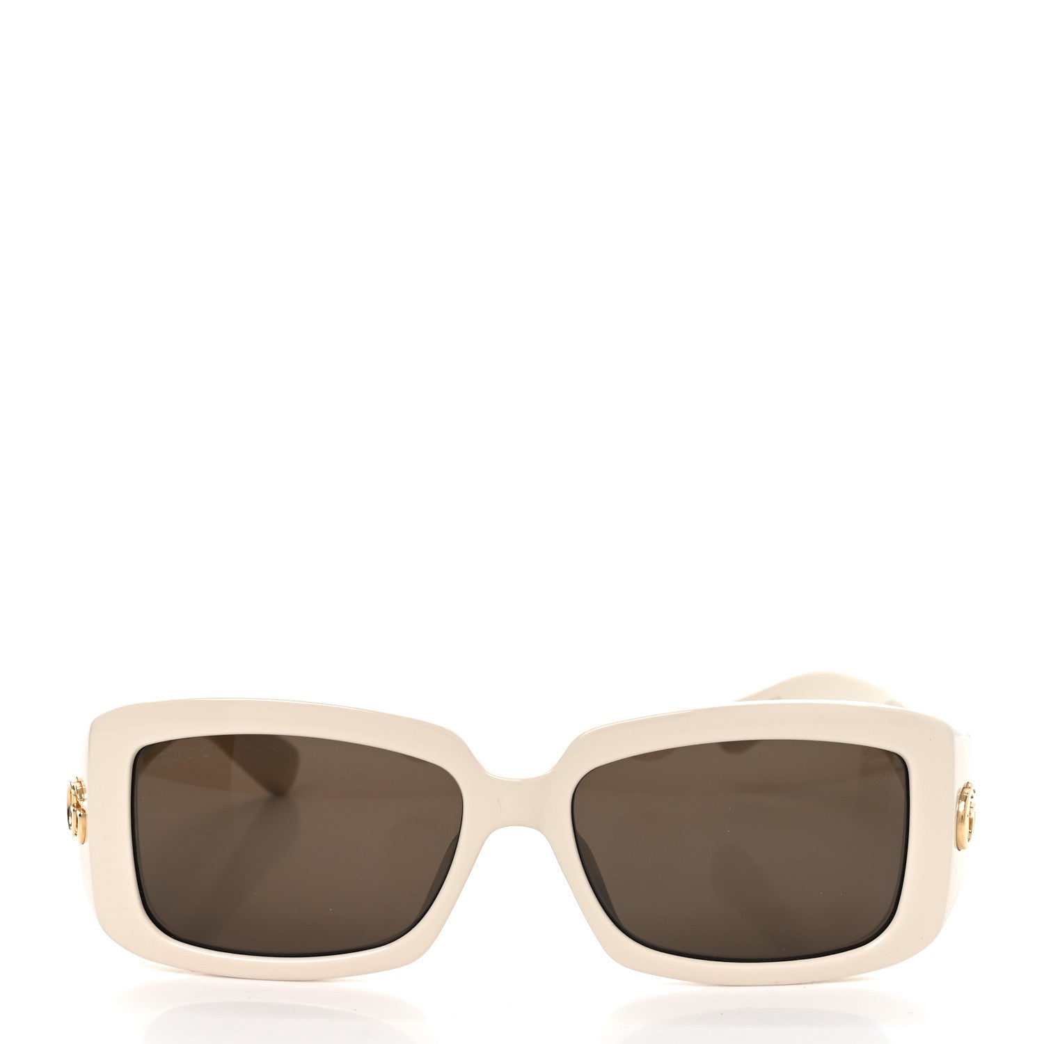 Gucci Acetate Rectangular Sunglasses GG1403SK White 2 of 7