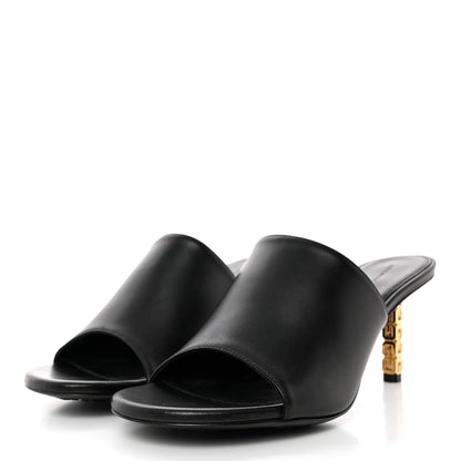 Givenchy Smooth Nappa G Cube Mule Sandals 38.5 Black 3 of 10