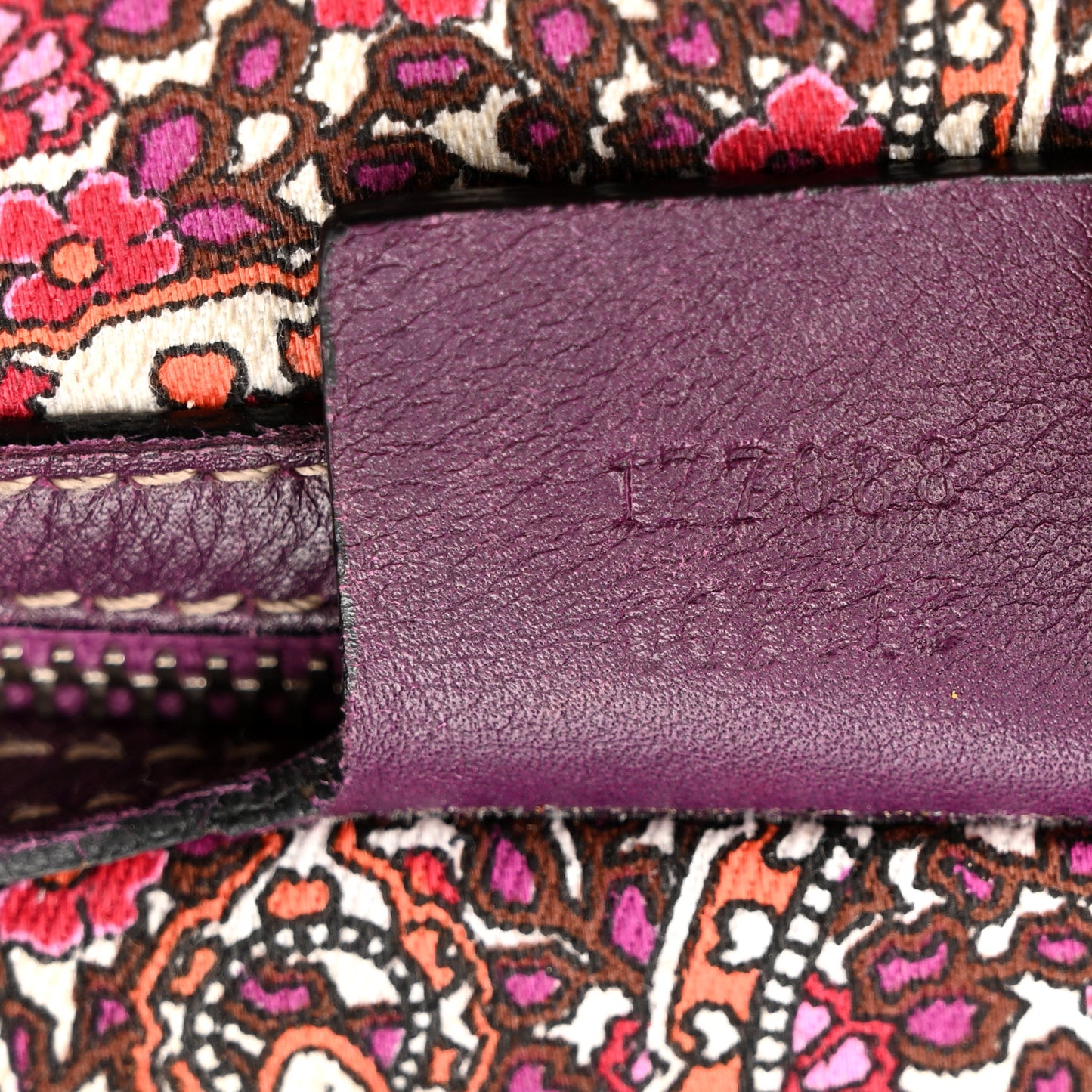 Suede Large Indy Top Handle Hobo Black Purple Red