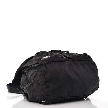 Prada Nylon Vela Medium Backpack Black 4 of 7