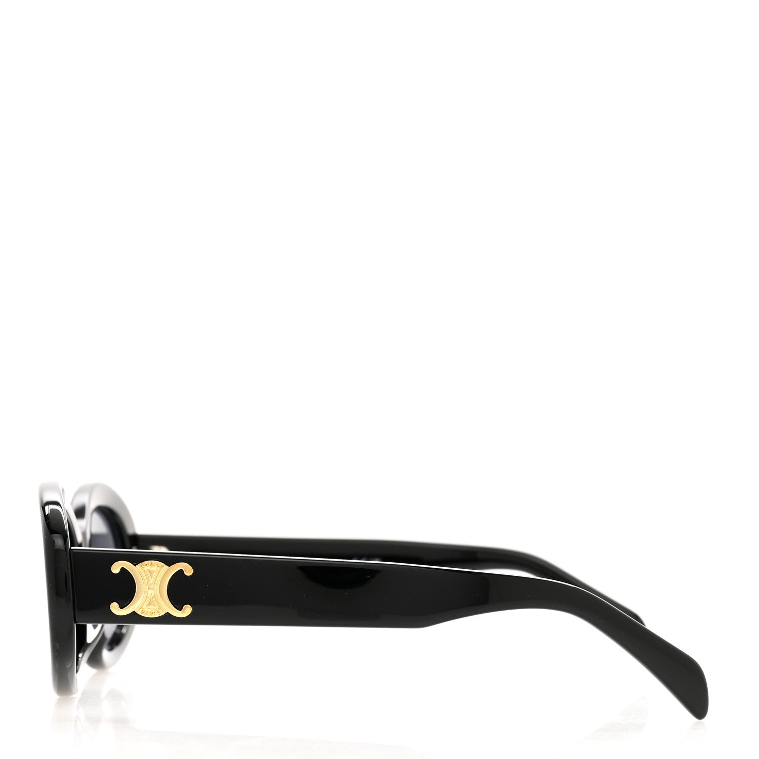 Celine Acetate Triomphe 01 Sunglasses CL 40194U Black 3 of 7