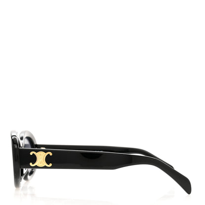 Celine Acetate Triomphe 01 Sunglasses CL 40194U Black 3 of 7