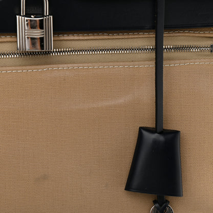 Hermes Vache Hunter Toile Herbag Zip 31 PM Trench Bleu Indigo 13 of 21