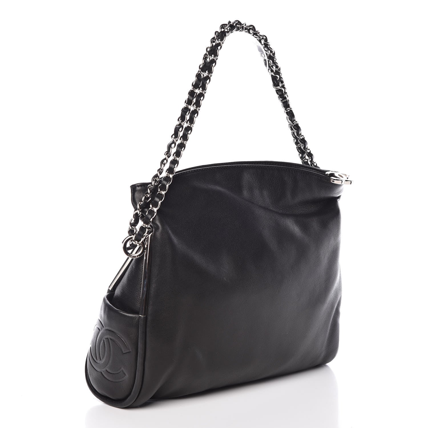 Chanel Lambskin Medium Ultimate Soft Tote Black 3 of 9