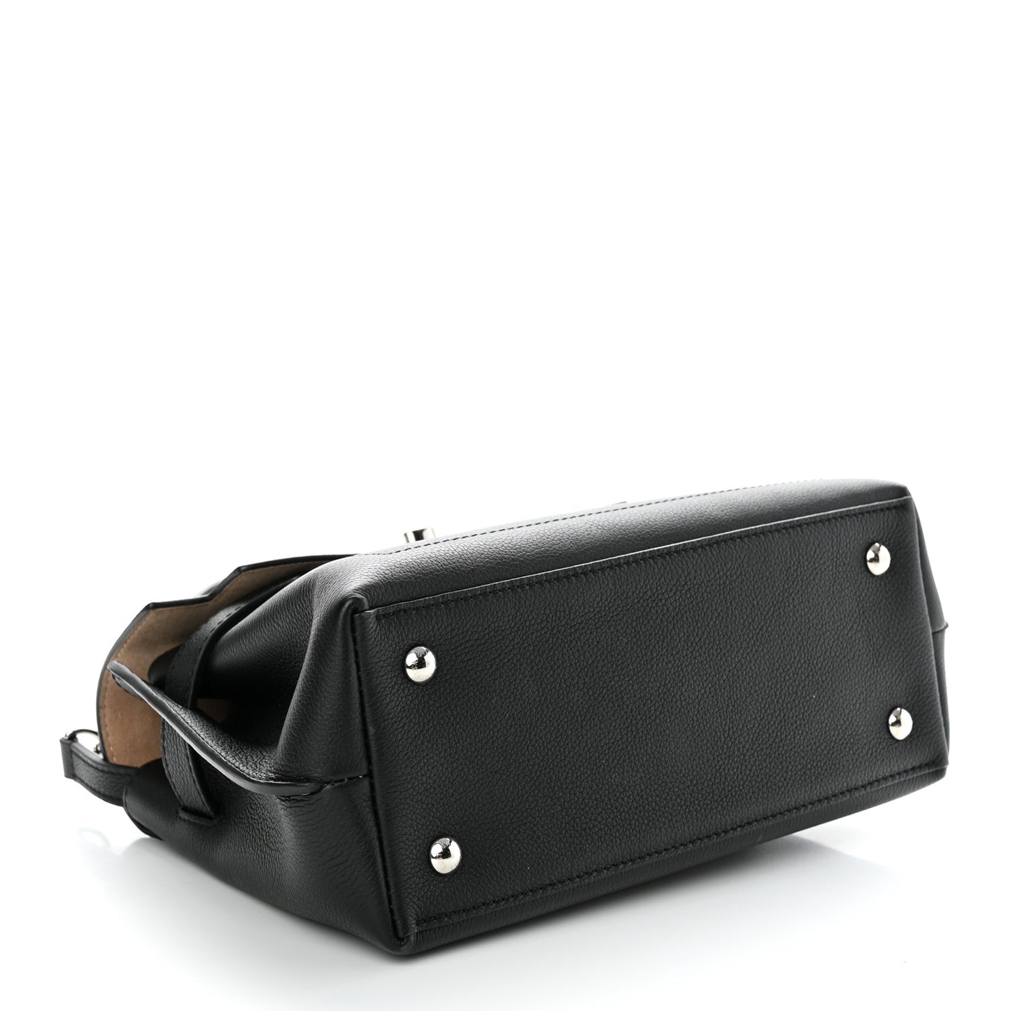 Calfskin Lockme Ever BB Black