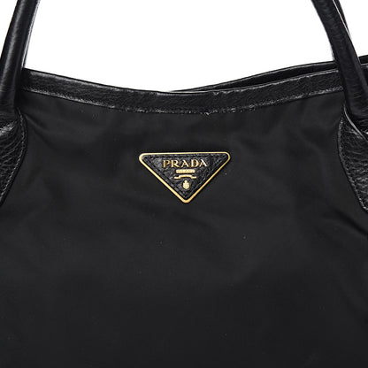 Prada Tessuto Nylon Cervo Shoulder Bag Black 8 of 8