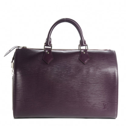 Louis Vuitton Epi Speedy 30 Cassis Purple 1 of 7