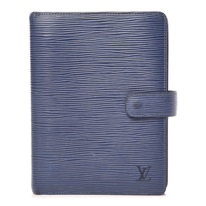 Louis Vuitton Epi Medium Ring Agenda Cover Myrtille 1 of 13