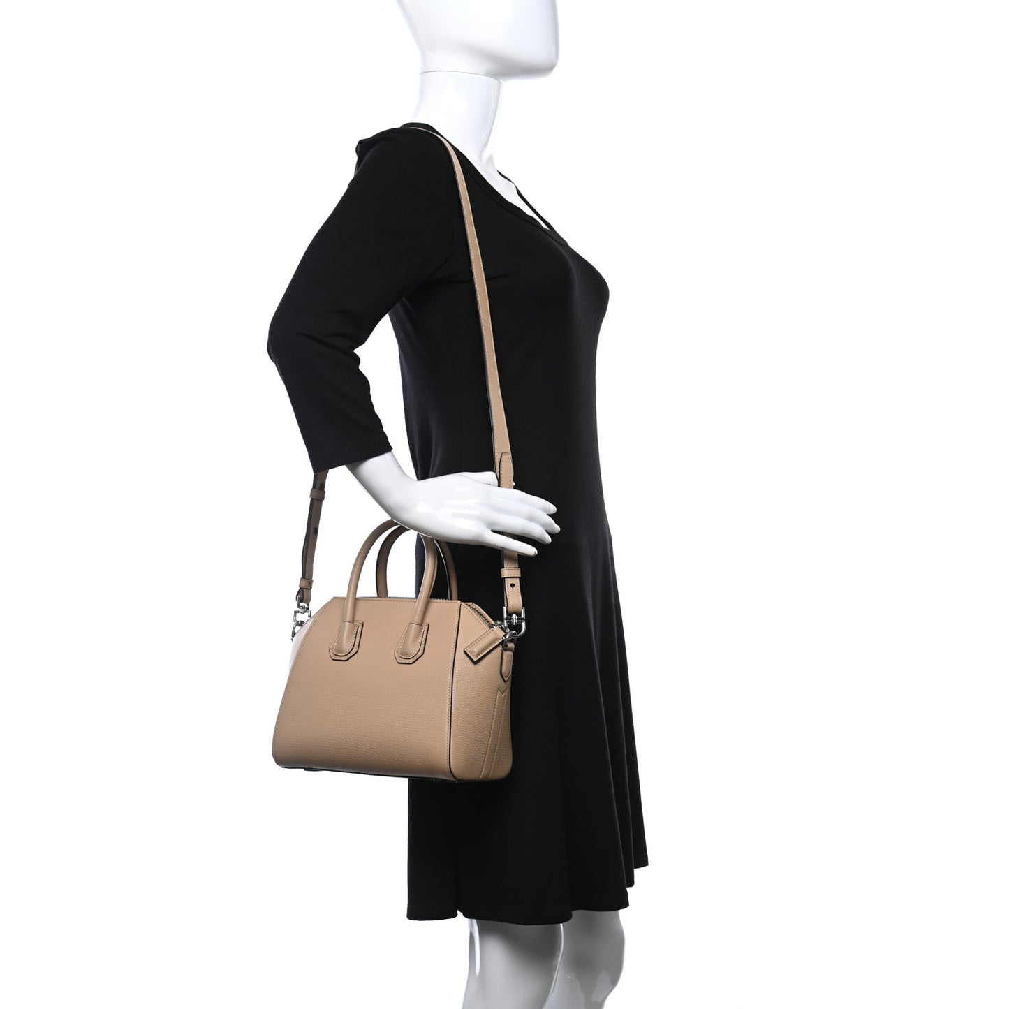 Sugar Goatskin Mini Antigona Dune