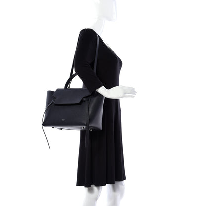 Celine Grained Calfskin Mini Belt Bag Navy 2 of 9