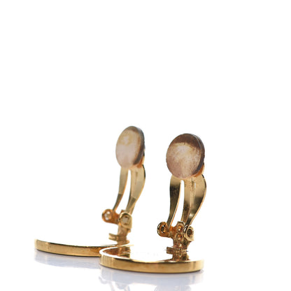 Hermes Caleche Clip On Earrings Gold 3 of 5