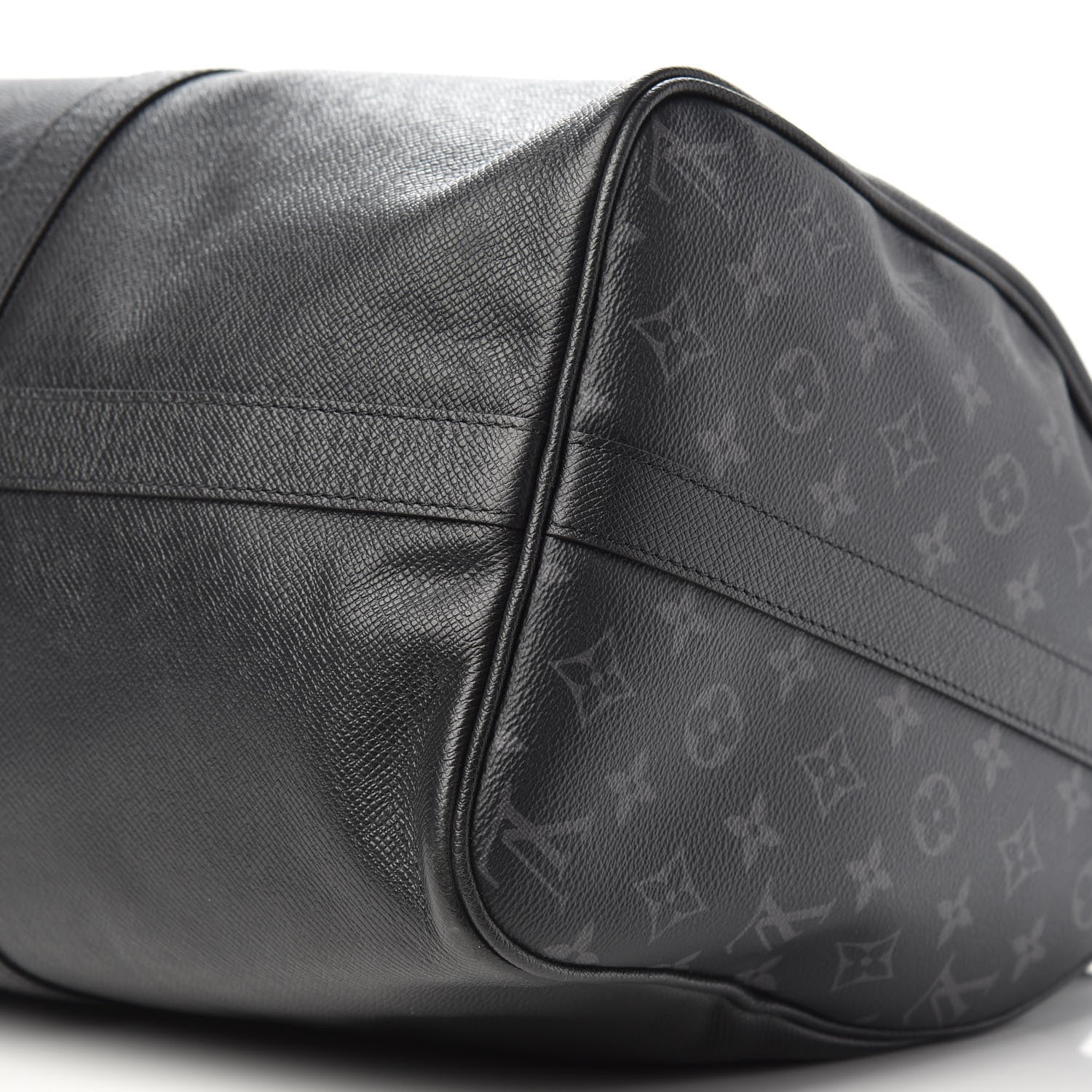 Louis Vuitton Taiga Monogram Eclipse Keepall Bandouliere 50 Black 8 of 9