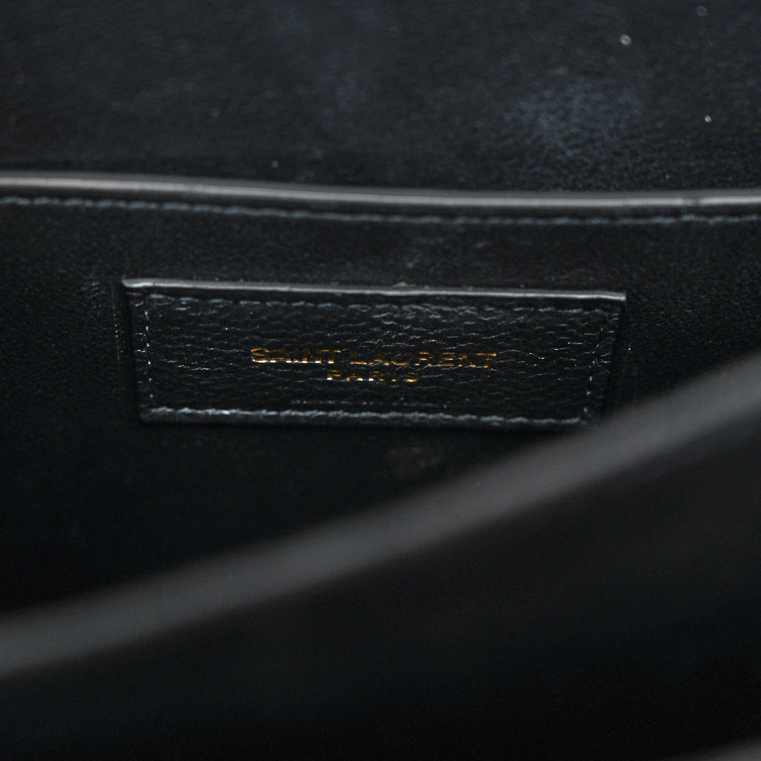 Saint Laurent Canvas Small Le Monogramme Satchel Beige Black 6 of 12