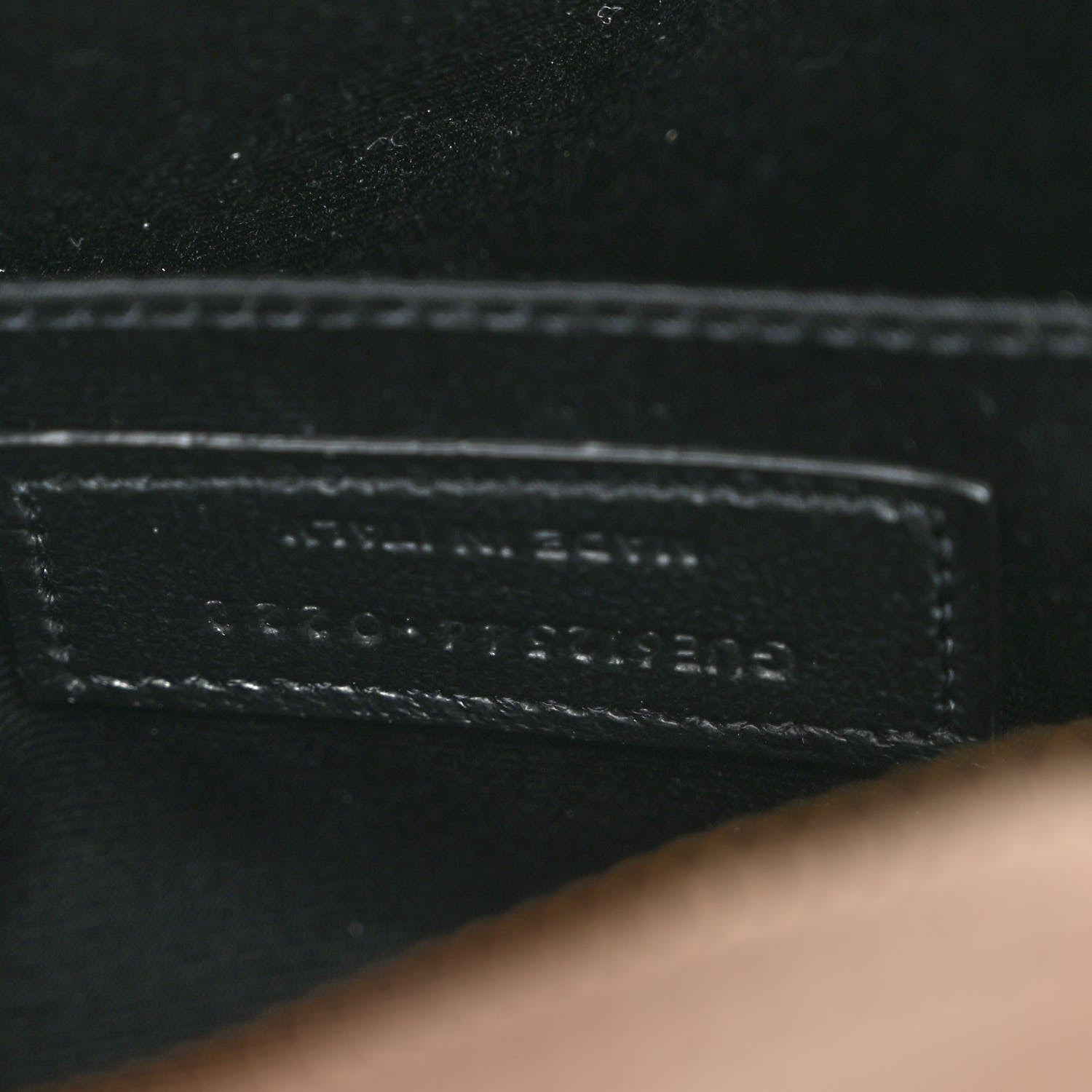 Saint Laurent Calfskin Matelasse Monogram Lou Camera Bag Dark Beige 7 of 10