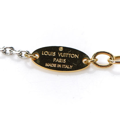 Louis Vuitton Logomania Earrings Gold 4 of 5