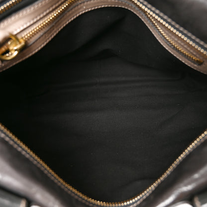 Chloe Calfskin Large Bay Tote Dark Grey 4 of 9