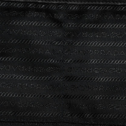Prada Soft Calf Chain Tote Nero Black 7 of 10