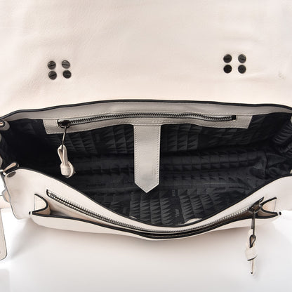 Proenza Schouler Buffalo Stud Medium PS1 Satchel White 6 of 14