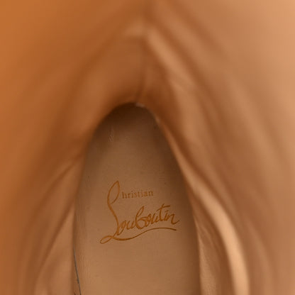 Christian Louboutin Calfskin Veau Velours Santia Botta 85 Tall Boots 39.5 Black 7 of 8