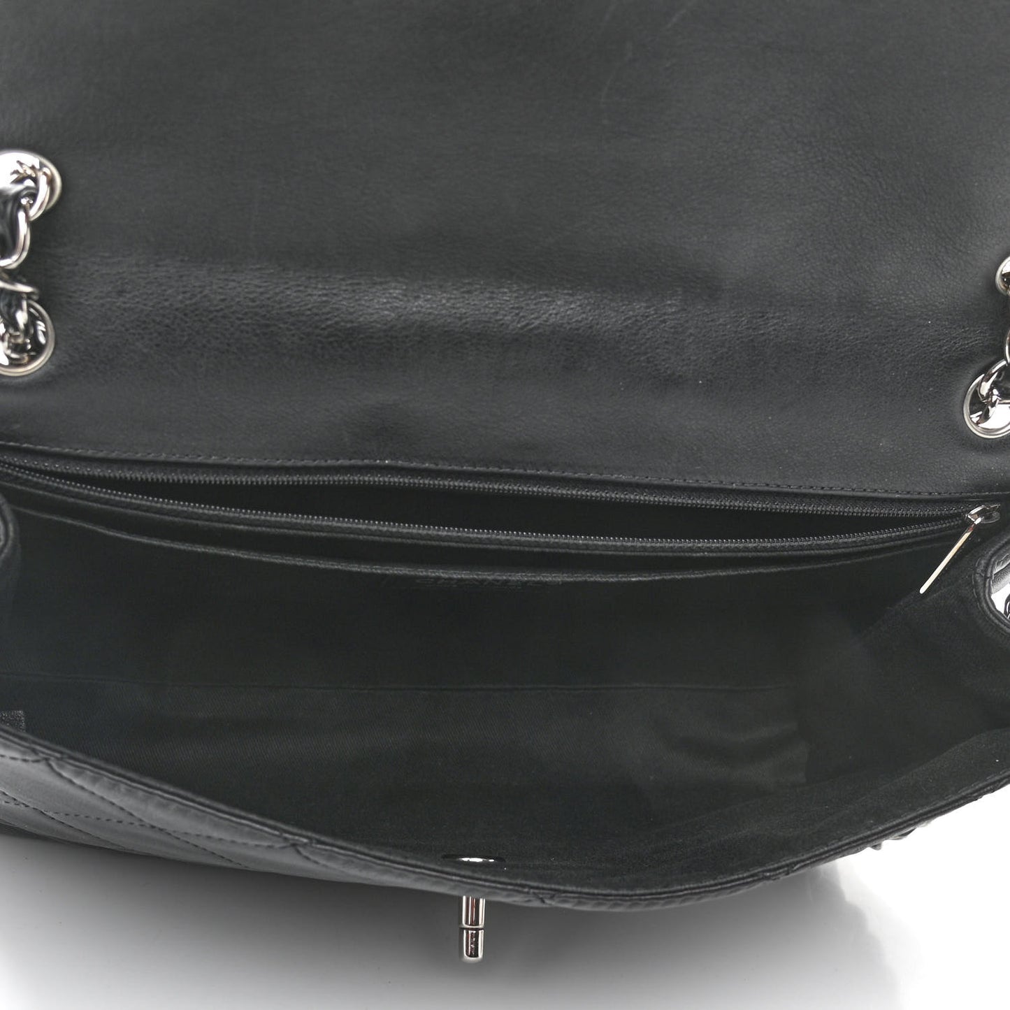Calfskin Quilted In The Business Flap Bag Black