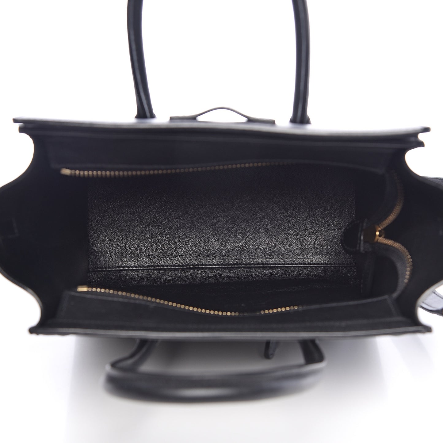 Smooth Calfskin Nano Luggage Black