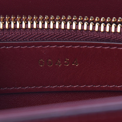 Celine Satinated Calfskin Small 16 Top Handle Bag Light Burgundy 10 of 12