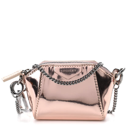 Givenchy Metallic Baby Antigona Light Pink 1 of 9